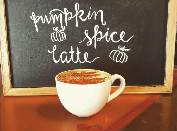 Pumpkin Spice Latte at the Kickstand