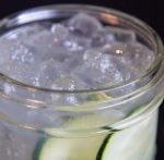 Cucumber lemonade at Kickstand Kafe