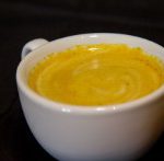 Golden milk coffee latte at Kickstand Kafe